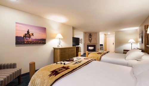 Habitación estándar, 2 camas de matrimonio, no fumadores, cocina