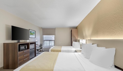 Habitación estándar, 2 camas de matrimonio, no fumadores, microondas