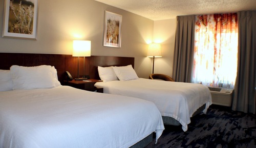 Habitación, 2 camas de matrimonio, no fumadores