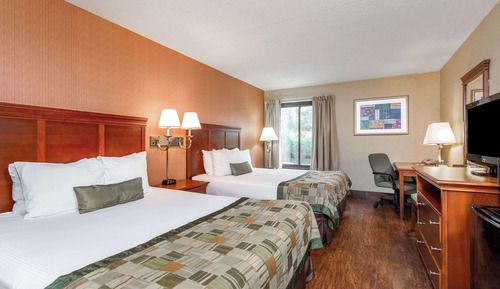 Habitación estándar, 2 camas de matrimonio, fumadores