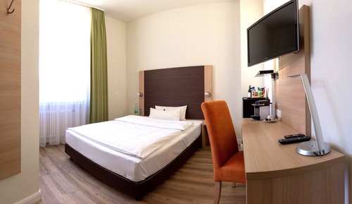 Habitación individual estándar, en la zona del patio