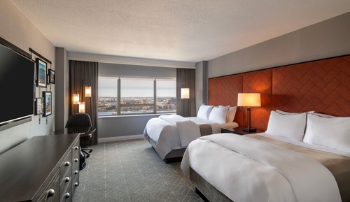 Suite estudio, varias camas, vistas al río