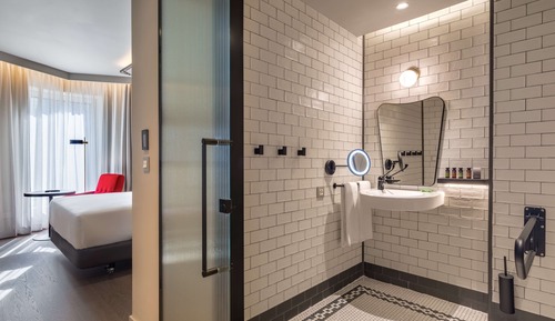 Habitación, 1 cama de matrimonio, accesible para personas con discapacidad