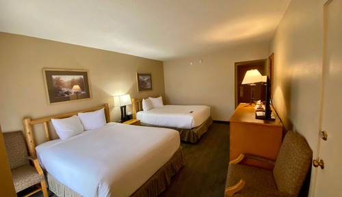 Habitación estándar, 2 camas de matrimonio, no fumadores, frigorífico