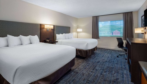 Habitación, 2 camas de matrimonio, no fumadores