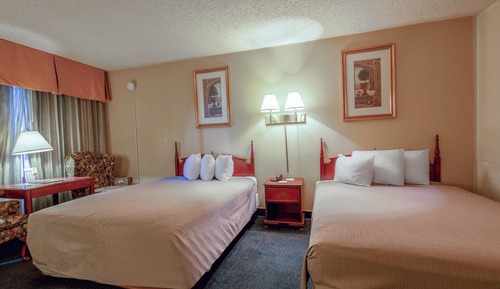 Habitación, 2 camas de matrimonio, fumadores