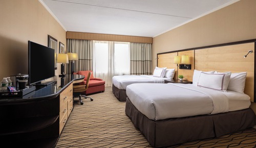 Habitación Deluxe, 2 camas dobles, vistas al jardín (Two Double Beds w/ Garden View)