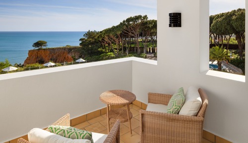 Habitación Deluxe, 1 cama de matrimonio, no fumadores, vistas al mar (Balcony)