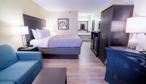 Habitación estándar, 1 cama de matrimonio grande con sofá cama, no fumadores