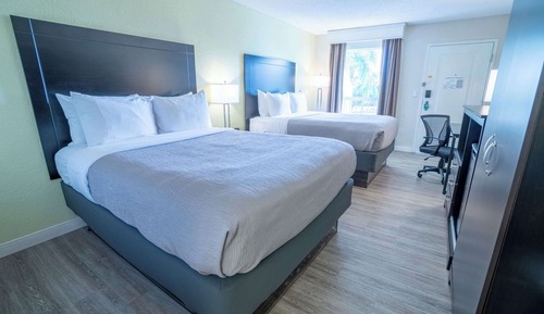 Habitación estándar, 2 camas de matrimonio, no fumadores