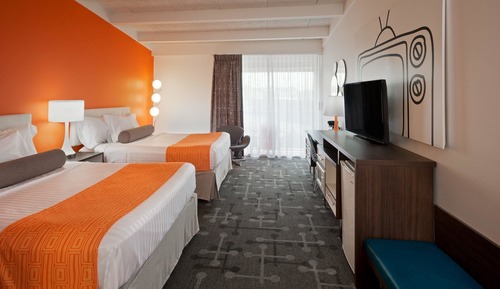 Habitación, 2 camas dobles, no fumadores