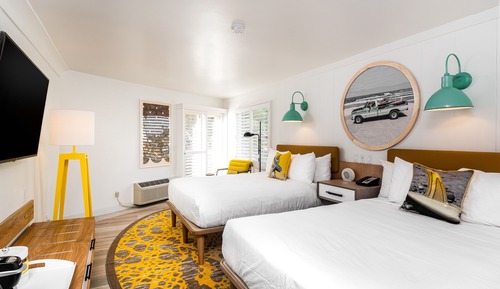 Habitación estándar, 2 camas de matrimonio