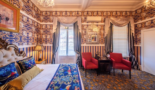 Habitación de diseño, 1 cama de matrimonio grande