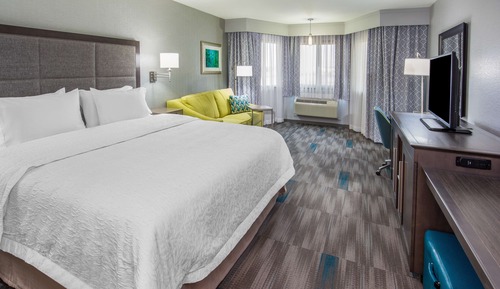 Habitación, 1 cama de matrimonio grande con sofá cama, no fumadores, frigorífico