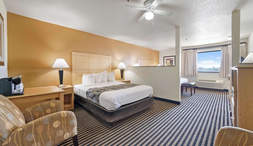 Habitación estándar, 2 camas de matrimonio, accesible para personas con discapacidad