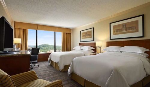 Habitación, 2 camas de matrimonio