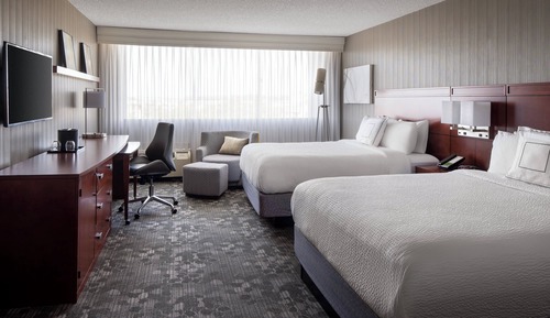 Habitación, 2 camas de matrimonio, no fumadores