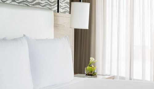 Habitación, 1 cama de matrimonio grande, terraza