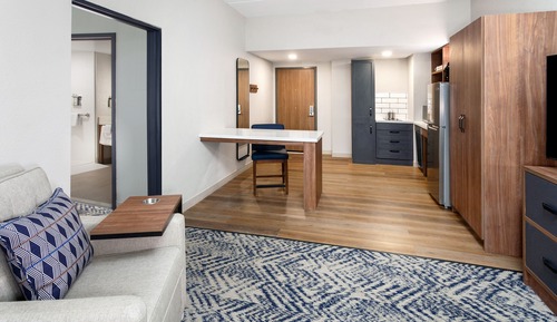 Habitación, 1 cama de matrimonio, ducha adaptada (Communications, Roll-In Shower)