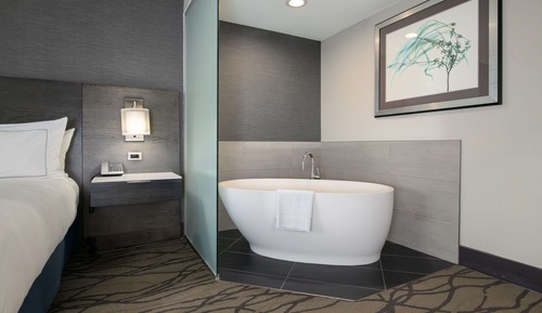 Habitación, 1 cama de matrimonio grande, no fumadores, vistas al puerto deportivo