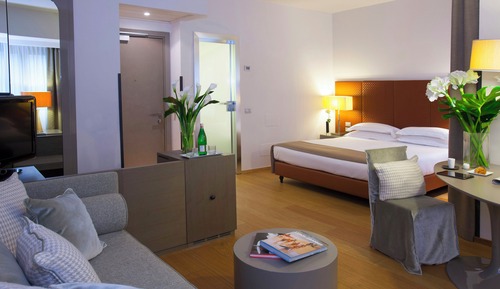 Suite junior, terraza