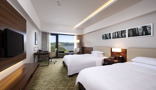 Habitación ejecutiva, 2 camas individuales, vistas al lago