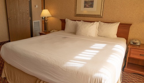 Habitación, 1 cama de matrimonio grande, no fumadores, frigorífico y microondas