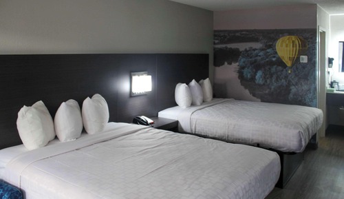 Habitación estándar, 2 camas de matrimonio