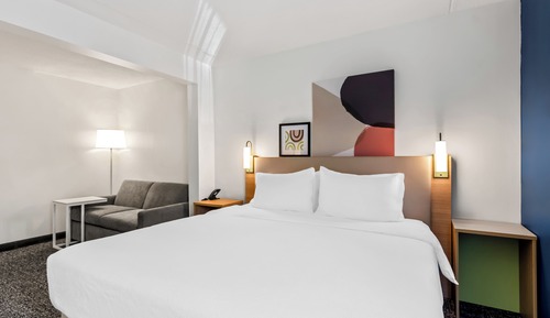 Habitación, 1 cama de matrimonio grande con sofá cama (Hearing)