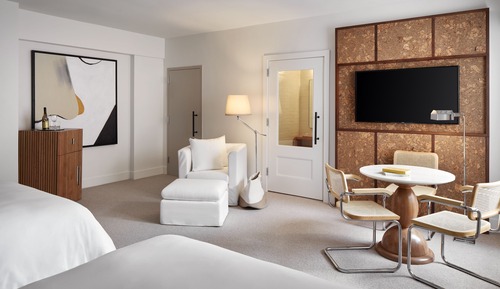 Habitación Deluxe doble, accesible para personas con discapacidad, cocina básica