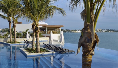 Suite, 2 habitaciones, 2 baños, junto a la piscina (Infinity)