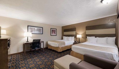 Habitación estándar, 2 camas de matrimonio, no fumadores