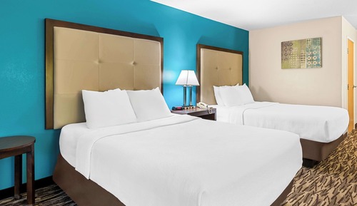 Habitación estándar, 2 camas de matrimonio, accesible para personas con discapacidad