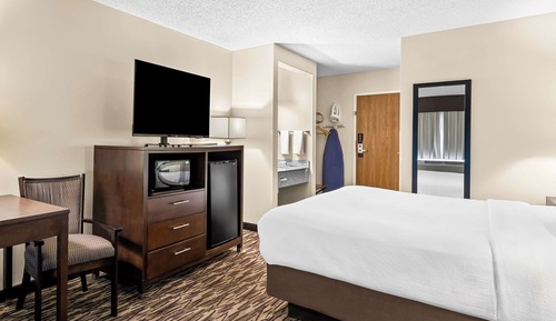 Habitación estándar, 1 cama de matrimonio grande, no fumadores, frigorífico y microondas