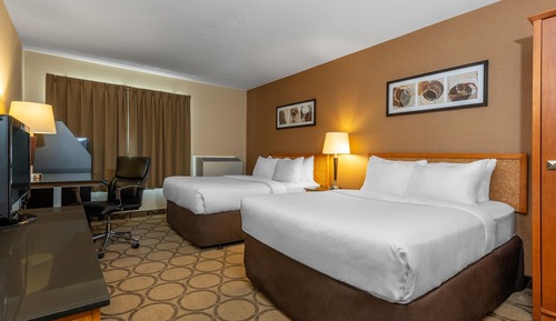 Habitación estándar doble, 2 camas dobles, no fumadores