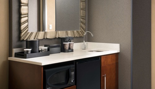 Suite, 1 cama de matrimonio grande (Mobility & Hearing, Roll-in Shower)