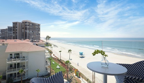 Habitación, 1 cama de matrimonio grande, vistas al mar