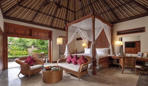 Villa de lujo, vistas al jardín