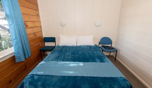 Habitación doble de uso individual (Backpacker Queen En-suite)