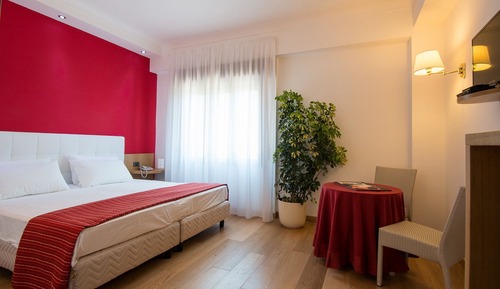 Habitación con 1 cama doble o 2 individuales, 1 cama doble o 2 individuales