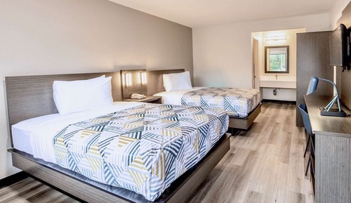 Habitación estándar, 2 camas dobles, no fumadores