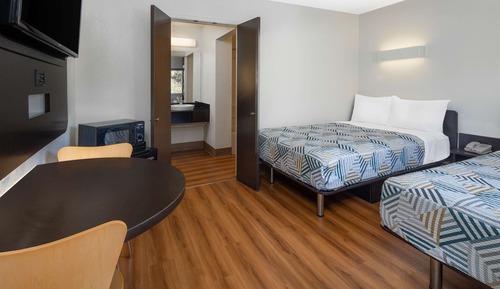 Habitación Deluxe, 2 camas dobles, no fumadores, frigorífico y microondas