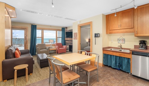 Estudio Deluxe, vistas al lago