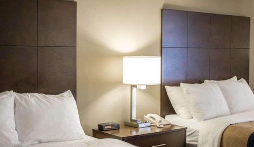 Habitación estándar, 2 camas de matrimonio, no fumadores