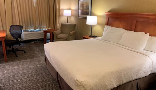 Habitación estándar, 1 cama de matrimonio grande, no fumadores, frigorífico y microondas