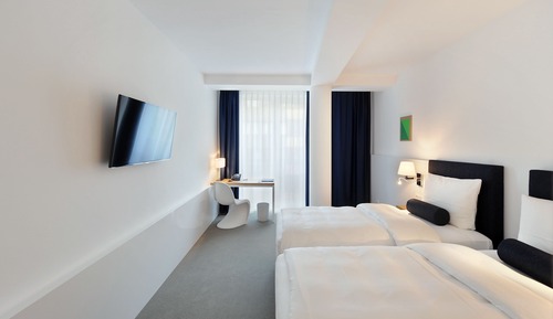 Habitación con 2 camas individuales