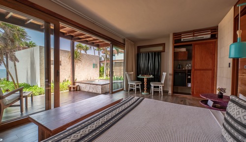 Habitación, vistas parciales al mar (with refreshing plunge pool)