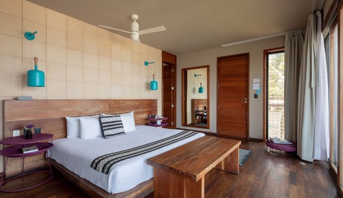 Habitación, frente al mar