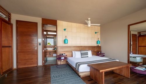 Habitación, vistas al mar