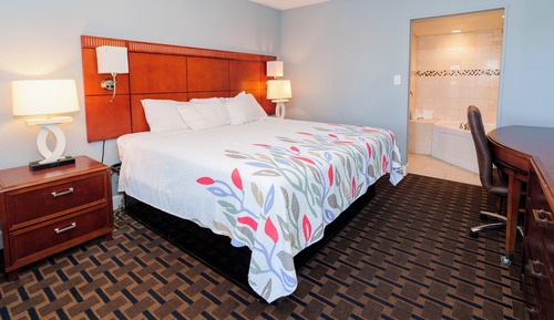 Habitación, 1 cama de matrimonio grande, no fumadores, bañera de hidromasaje